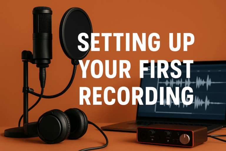 Setting Up Your First Recording