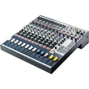 Soundcraft EFX8 Audio Mixer with Lexicon 24-Bit Effects, 8 Channel, 2 Bus (UK Version)