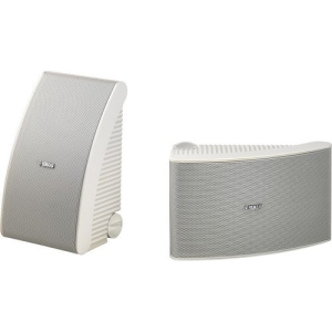 Yamaha NS-AW592 All-Weather Outdoor Speakers, White – Pair