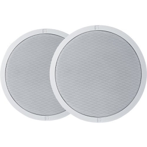 Electro-Voice EVID-C4.2LP 4" Low-Profile White Ceiling Speaker Pair