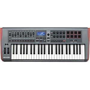 Novation Impulse 49-Key MIDI Controller Keyboard with Velocity Sensitive Pads and Automap Support