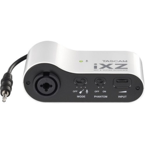 Tascam iXZ Microphone and Instrument Interface for iOS Devices
