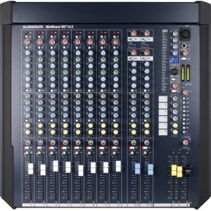 Allen & Heath MixWizard4 12:2 Audio Mixer with 8 Mic Inputs and Twin FX Engines