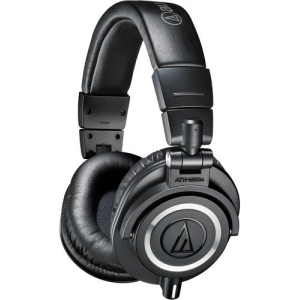 Audio-Technica ATH-M50x Closed-Back Monitor Headphones - Black