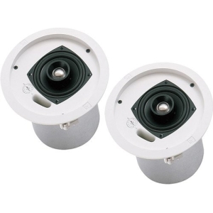 Electro-Voice C4.2 4" Coaxial Installation Speaker White Pair