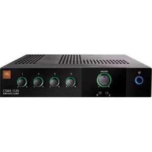 JBL CSMA 1120 Commercial Series Mixer/Amplifier with 4 Inputs, 120W Output