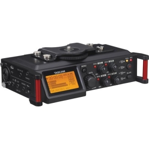 Tascam DR-70D 6-Input 4-Track Field Recorder with Omni Microphones