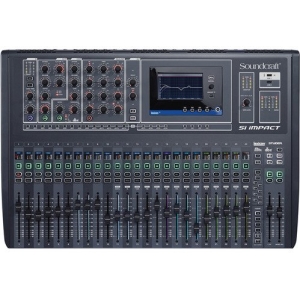 Soundcraft Digital Mixing Console Si Impact 40-Input 32x32 USB Interface