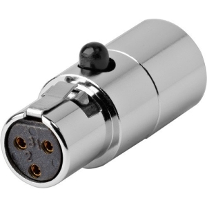 AKG MDA1 MicroLite Microphone Adapter Connector for AKG Bodypack Transmitter with 3-Pin Mini XLR (Model 6500H00290)