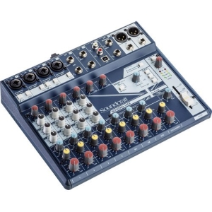 Soundcraft Analog Mixing Console Notepad-12FX with 4 Mic Preamps and USB Interface
