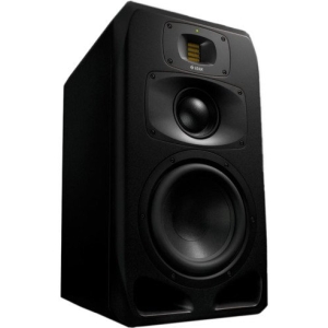 Adam Audio S3V Active 3-Way 9" Studio Monitor with 850W Power (Vertical, Single)