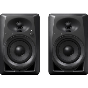 Pioneer DJ DM-40-K 4" Powered DJ Monitors - Black