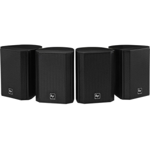 Electro-Voice EVID-2.1 Surface Mount Satellite Speaker Pair - Black