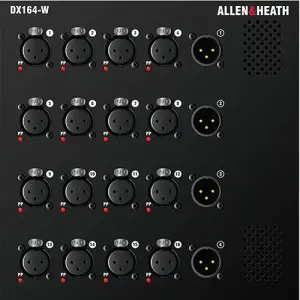 Allen & Heath Audio Expander DX164-W with 16 Mic Preamps for dLive SQ