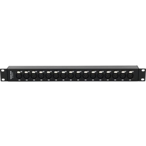 Tascam BO-16DX/IN 16-Channel XLR Female to DB25 Rackmount Adapter