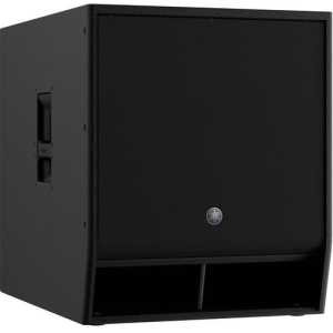 Yamaha DXS18XLF-D 18" 1600W Powered Subwoofer with Dante - Black