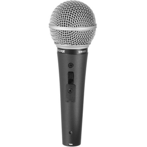 Shure SM48S-LC Dynamic Vocal Microphone with On/Off Switch