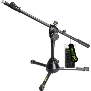 Gravity GMS3122HDB Short Heavy Duty Microphone Stand with Folding Tripod Base