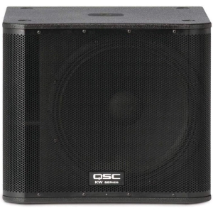 QSC KW181 18-Inch 1000W Active Subwoofer with Deep Bass