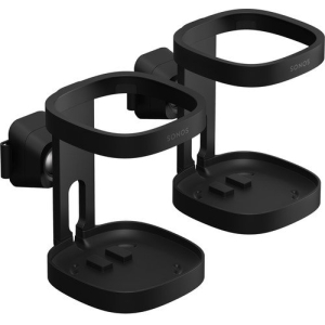 Sonos Wall Mount for One and Play:1 Speakers, Pair, Black
