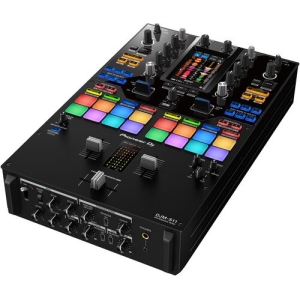 Pioneer DJ DJM-S11 2-Channel Battle Mixer with Touchscreen for Serato & rekordbox (Black)