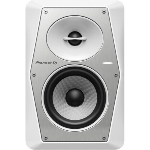 Pioneer DJ VM-50 2-Way Active Studio Monitor, White (Single)