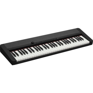 Casio CT-S1 61-Key Touch-Sensitive Portable Keyboard with Power Adapter - Black