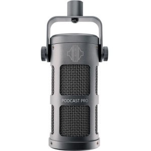 Sontronics PODCAST PRO Supercardioid Dynamic Microphone - Gray
