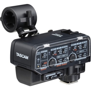 Tascam XLR Microphone Adapter Kit for Cameras - CA-XLR2d-AN (3.5mm Analog)