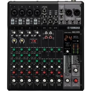 Yamaha MG10X 10-Input Mixer with Effects