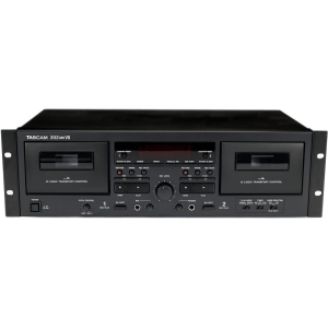 Tascam 202mkV Dual Cassette Recorder/Player, Rackmount