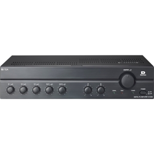 Toa Digital PA Amplifier A-2120DD-EB 120W 3 Mic Inputs