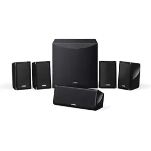 Yamaha 5.1 Channel Speaker System NS-P41 with Twisted Flare Port - Black