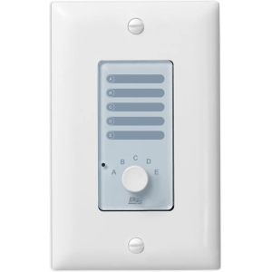 BSS Audio AC-5S Analog Wall Controller 5-Source - White
