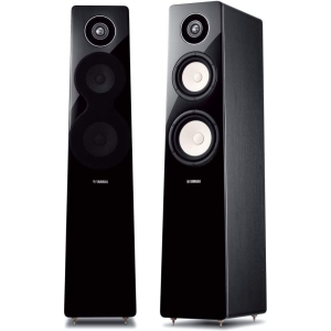 Yamaha NS-F500 Floorstanding Speaker, Black, 160W, 3-Way Bass-Reflex