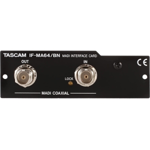 Tascam 64-Channel MADI Coaxial Interface Card IF-MA64/BN for DA-6400 Recorder