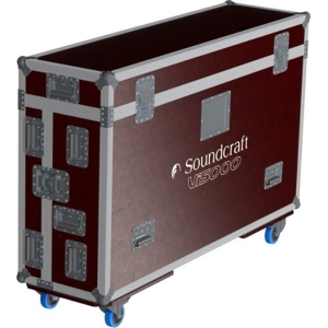 Soundcraft Vi5000 Digital Mixing Console with Dual Monitor Mount and Flight Case