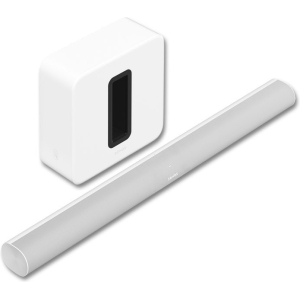 Sonos Arc and Sub Surround Set with Dolby Atmos - White
