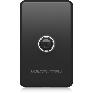 Lab Gruppen Black Single-Gang Wall-Mount Volume Control for CA, CM, CMA, CPA Series