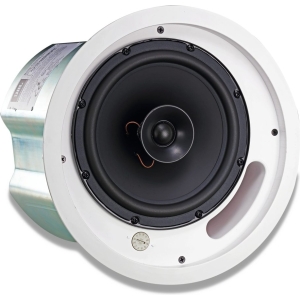 JBL Control 18C/T 2-Way 8-Inch Coaxial Ceiling Loudspeaker (White) - Single Unit