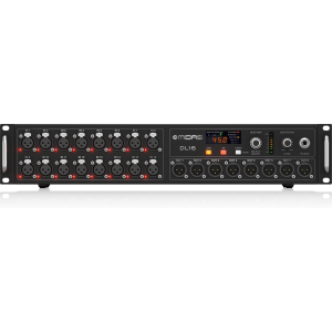 Midas DL16 Stage Box with 16 Inputs, 8 Outputs, and 16 Microphone Preamplifiers