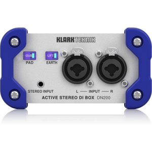 Klark Teknik DN200 V2 2-Channel Active DI Box