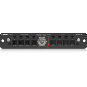 Klark Teknik DN32-ADAT ADAT Expansion Module, 32 Channels