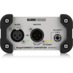 Klark Teknik DN4816U StageConnect Interface Bridge with Multi-Channel USB I/O and Behringer Ultranet I/O