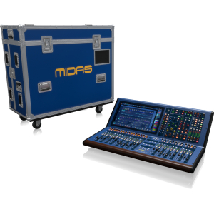 Midas HD96-24-CC-TP Digital Console Control Centre with 144 Channels, 120 Mix Buses, 96 kHz Sample Rate, and 21" Touch Screen