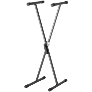 Adam Hall SKS01 Black X-Form Single Keyboard Stand