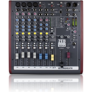 Allen & Heath ZED60-10FX Mixer with USB and Effects