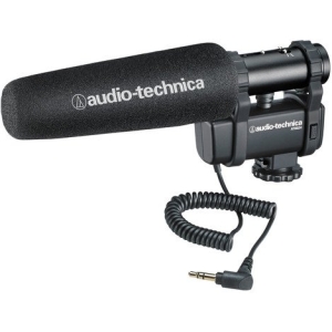 Audio Technica AT8024 Camera-Mount Stereo/Mono Microphone