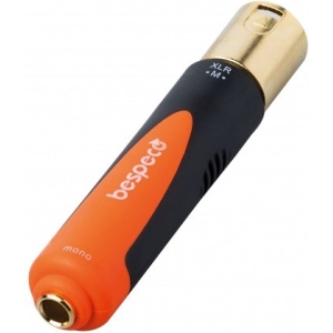 Bespeco SLAD125 1/4 Inch Jack to XLR Female Cable and Adapter