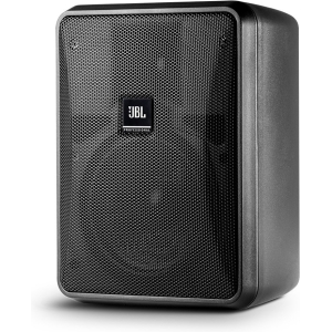 JBL Professional Control 25-1 Compact Indoor/Outdoor Speaker, Black - Single